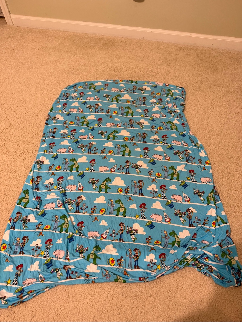Little Sleepies LS Disney Pixar Toy Story Fitted Crib sheet